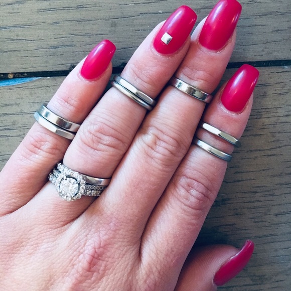 Set of Midi Rings - Picture 3 of 8